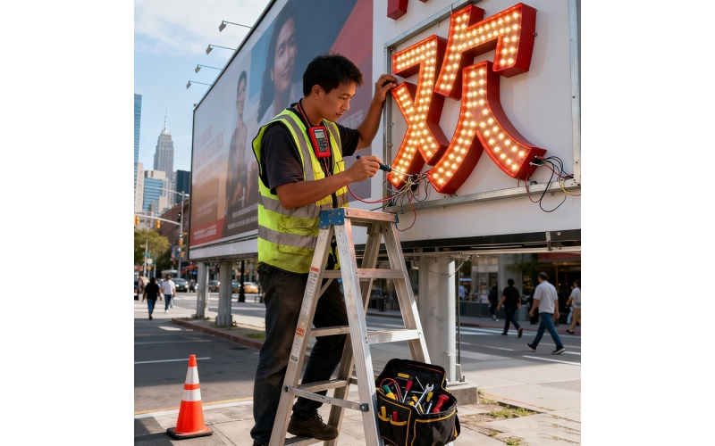 發光字常見的問題 發光字不亮了是什么原因？